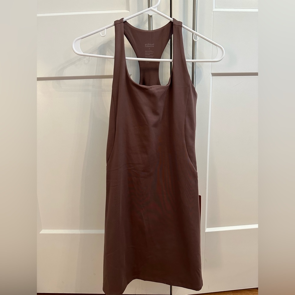 NWT Girlfriend Collective Paloma Racerback Athletic Dress